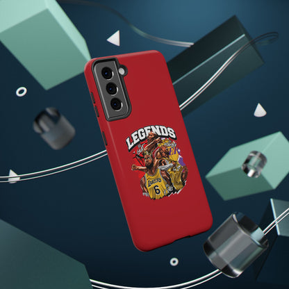 Legends Basketball Graphic Phone Case — Impact-Resistant iPhone Cover