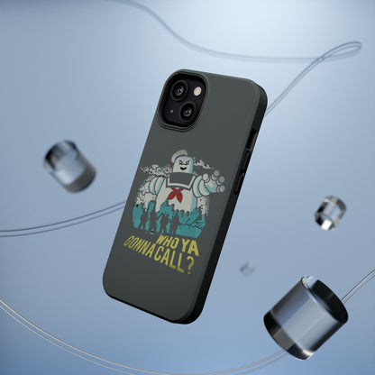 Ghostbuster-Inspired Tough Phone Case - Who Ya Gonna Call? - Perfect for Fans, Gift for Halloween, Geeky Accessories, Durable Protection