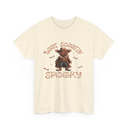 Spooky Cowboy Tee, Unisex Heavy Cotton T-Shirt, Halloween Costume, Fall Fashion, Fun Casual Wear, Gift for Friends, Boot Scootin' [...]