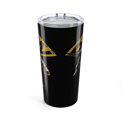 Horror-Themed Tumbler, 20oz Insulated Drinkware - Perfect for Halloween, Gift for Movie Lovers, Unique Collectible