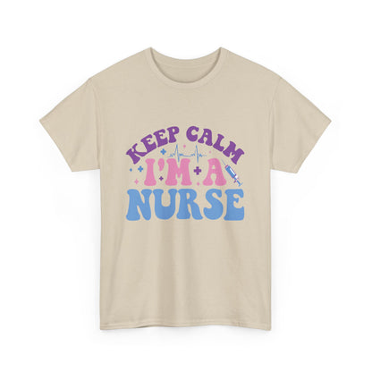 Nurse Appreciation Heavy Cotton Tee, Funny Nurse Gift, Medical Humor Shirt, Nurse Day Celebration Tee, Caregiver Outfit