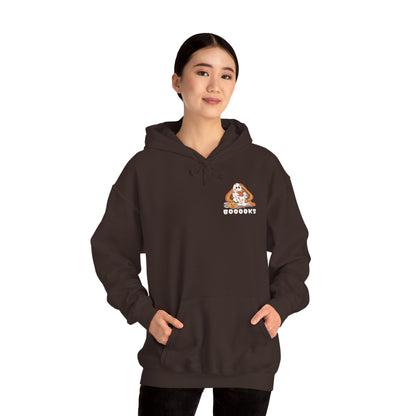 Cozy Halloween Cat Hoodie | Unisex Sweatshirt for Fall, Autumn Vibes, Casual Wear, Gift for Cat Lovers, Spooky Season