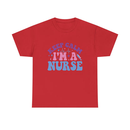 Nurse Appreciation Heavy Cotton Tee, Funny Nurse Gift, Medical Humor Shirt, Nurse Day Celebration Tee, Caregiver Outfit