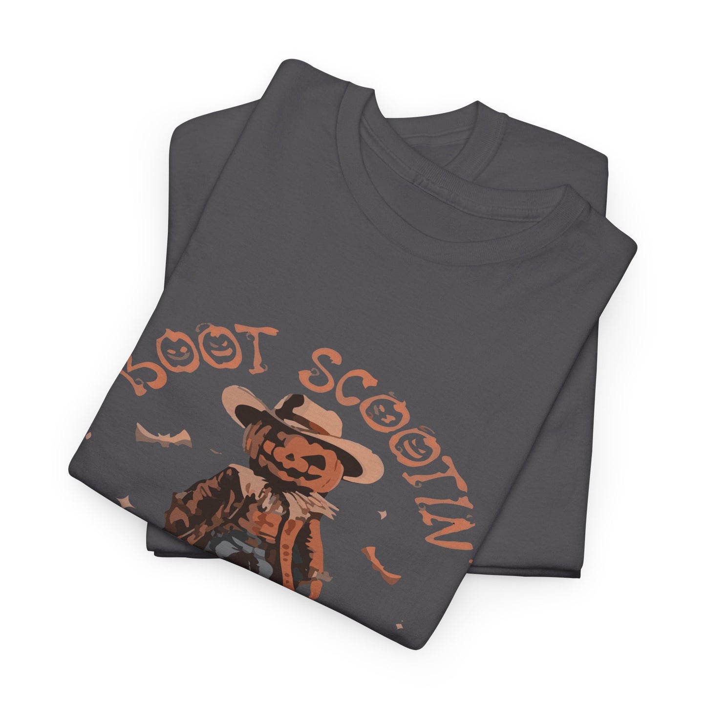 Spooky Cowboy Tee, Unisex Heavy Cotton T-Shirt, Halloween Costume, Fall Fashion, Fun Casual Wear, Gift for Friends, Boot Scootin' [...]