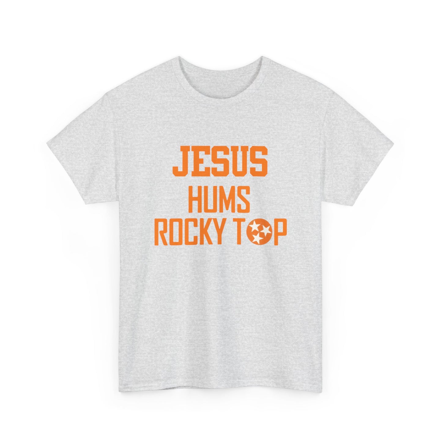 Jesus Hums Rocky Top Tee | Christian Football Tennessee Vols Shirt