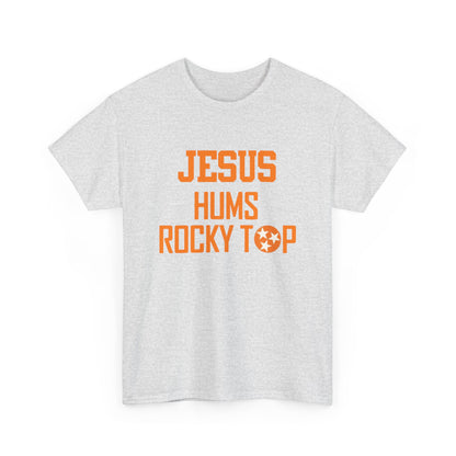 Jesus Hums Rocky Top Tee | Christian Football Tennessee Vols Shirt