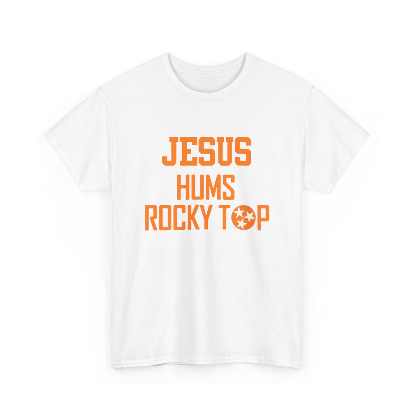 Jesus Hums Rocky Top Tee | Christian Football Tennessee Vols Shirt