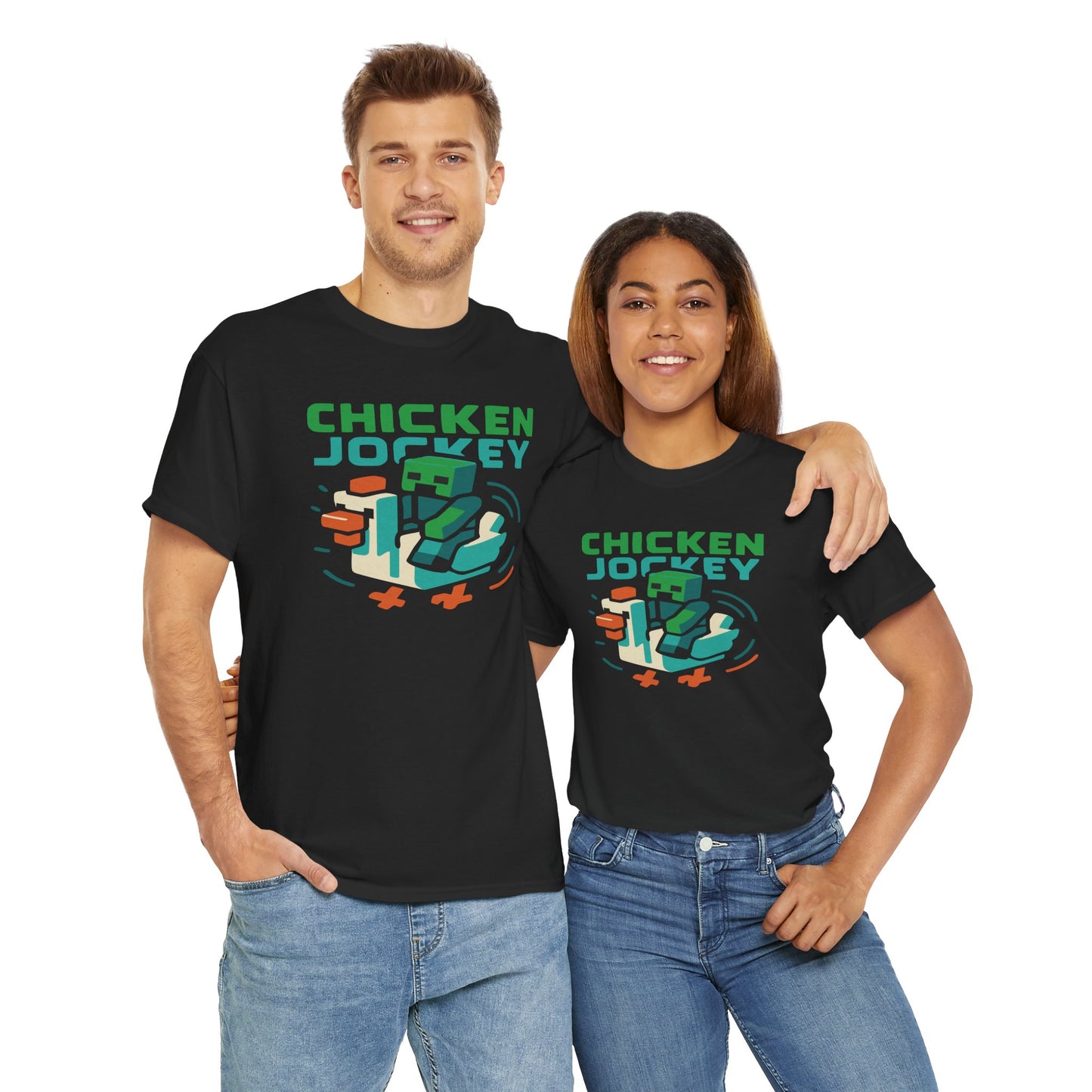 Chicken Jockey Minecraft T-shirt