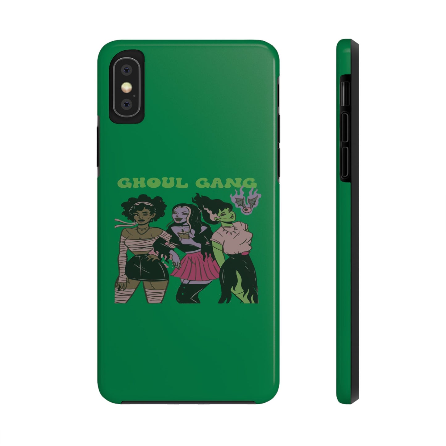 Ghoul Gang Tough Phone Case, Phone Accessory, Halloween Gift, Spooky Aesthetic, Durable Protection, Trendy Design