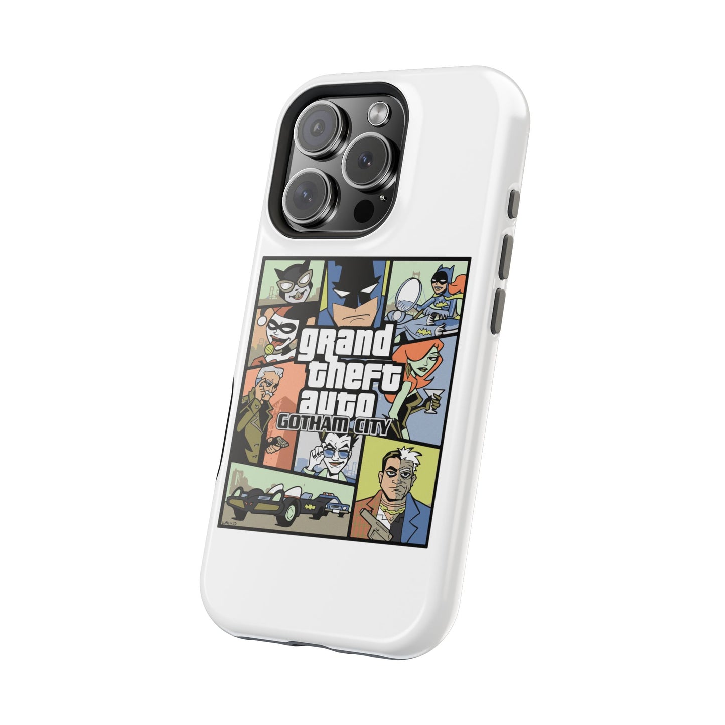 Grand Theft Auto Magnetic Tough Case, Gaming Phone Case, GTA Art Phone Cover, Gifts for Gamers, Cool Cell Phone Case