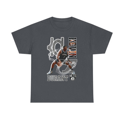 Kevin Durant Unisex Heavy Cotton Tee, Basketball Fan Shirt, Sports Apparel, Gift for Sports Enthusiasts, NBA Style T-Shirt