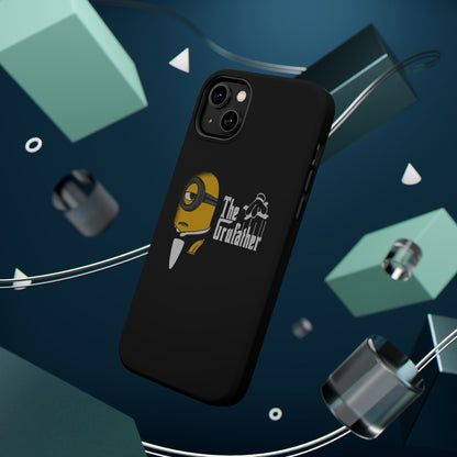 Magnetic Tough Cases: The Gruffather Phone Cover, Gift for Minions Fans, Unique Cell Phone Case, Durable Protective Case, Fun Cartoon Design