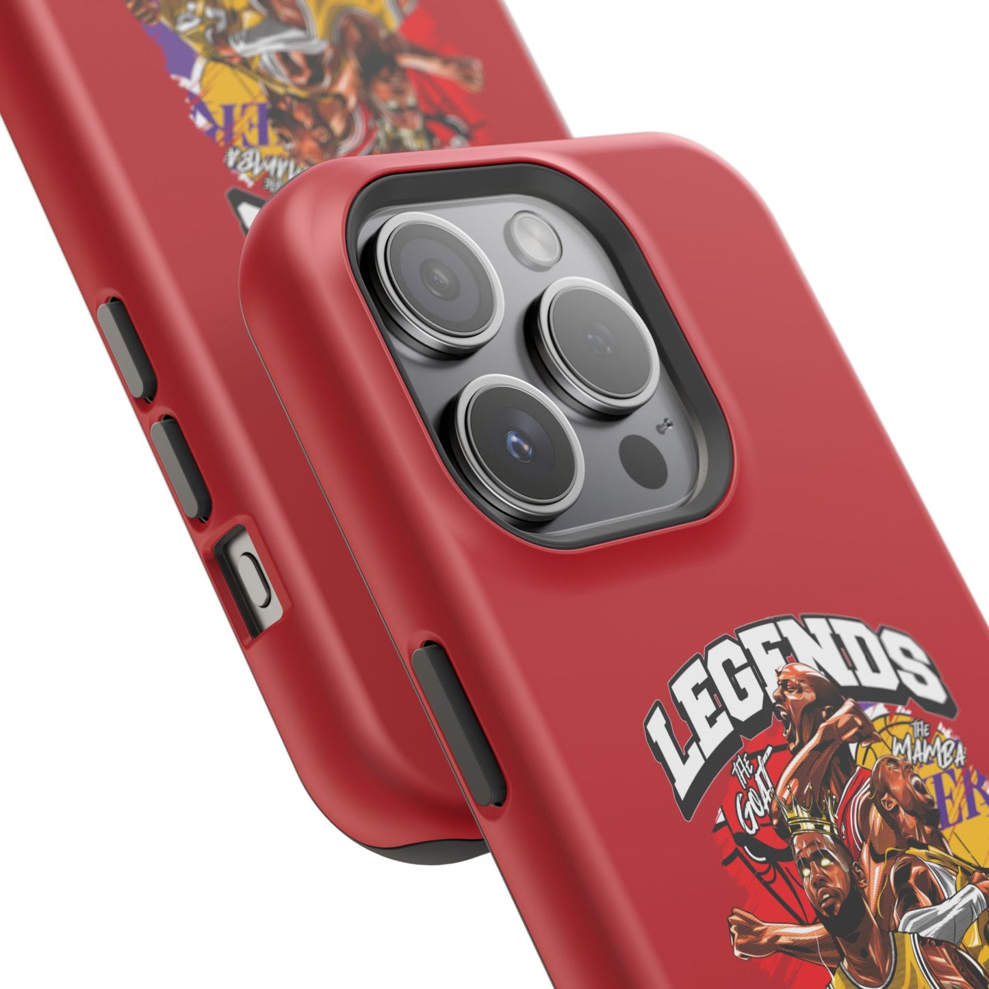 Legends Basketball Graphic Phone Case — Impact-Resistant iPhone Cover