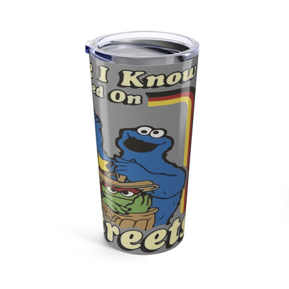 Tumbler — Retro Sesame Street Characters 20oz Insulated Travel Cup