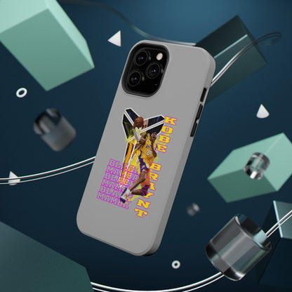 Impact-Resistant Phone Case — Bold Retro Basketball Graphic