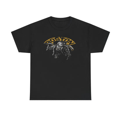 Boston Graphic Tee, Unisex Cotton T-Shirt, Casual Wear, Gift for Him/Her, Streetwear Style, Travel Souvenir, Boston Pride Shirt