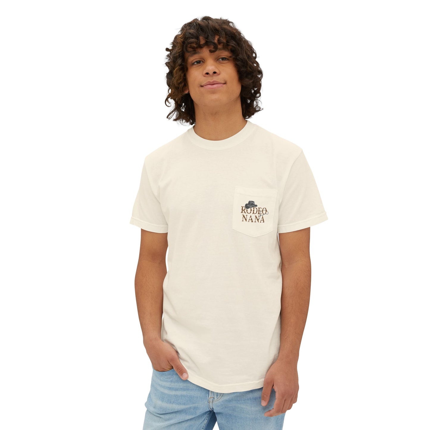 Unisex Pocket T-Shirt with Inspirational Quote - Perfect for Everyday Wear, Gift for Friends and Family, Spiritual Vibes, Summer Outing