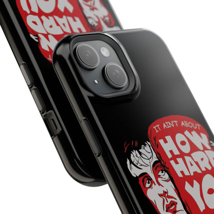 Impact-Resistant Phone Case, Rugged Smartphone Cover, Tough Phone Protection, Inspirational Gift, Motivational Tech Accessory