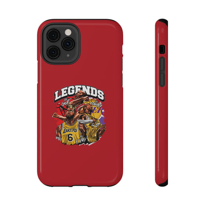 Legends Basketball Graphic Phone Case — Impact-Resistant iPhone Cover