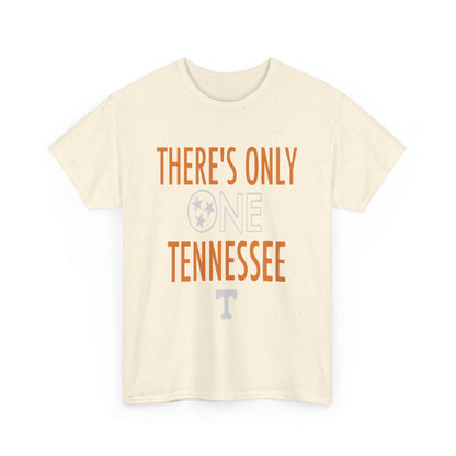 Tennessee Pride Tee, Unisex Heavy Cotton Tee, Tennessee Fans Gift, College Sports Apparel, Casual Everyday Wear, State Pride Shirt