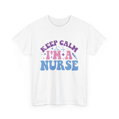 Nurse Appreciation Heavy Cotton Tee, Funny Nurse Gift, Medical Humor Shirt, Nurse Day Celebration Tee, Caregiver Outfit