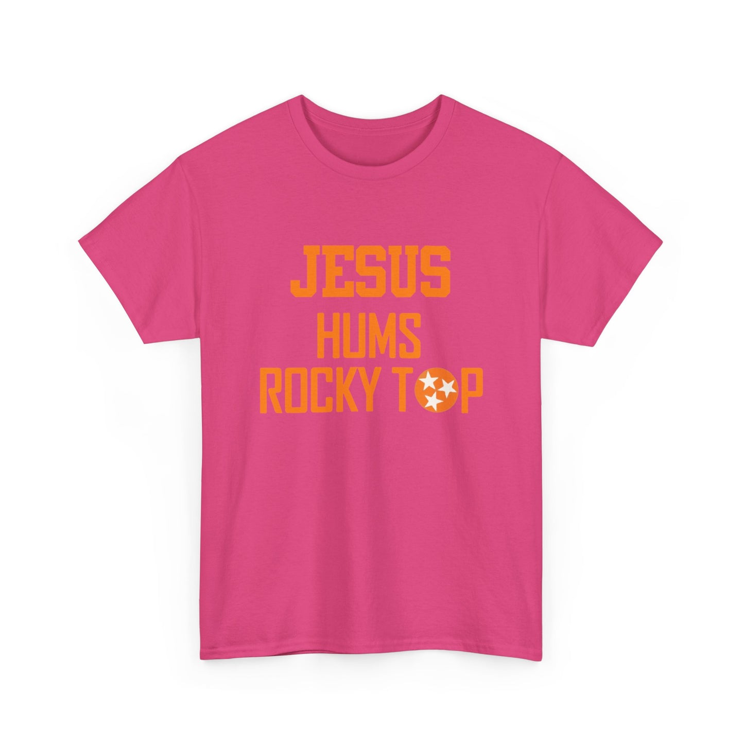 Jesus Hums Rocky Top Tee | Christian Football Tennessee Vols Shirt