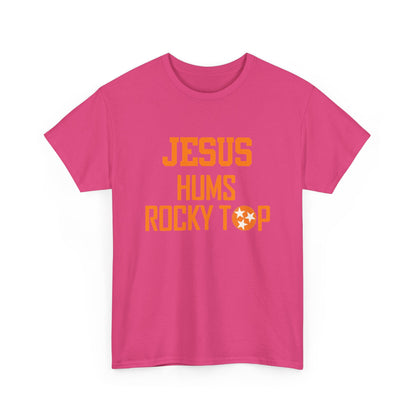 Jesus Hums Rocky Top Tee | Christian Football Tennessee Vols Shirt