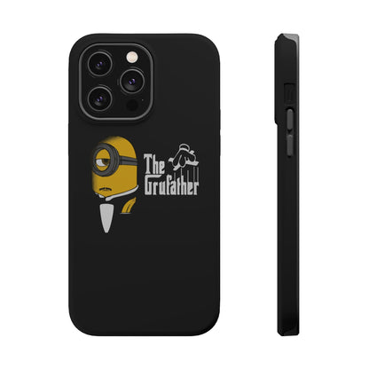 Magnetic Tough Cases: The Gruffather Phone Cover, Gift for Minions Fans, Unique Cell Phone Case, Durable Protective Case, Fun Cartoon Design
