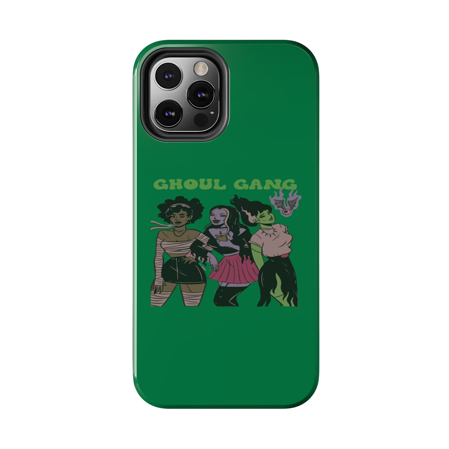 Ghoul Gang Tough Phone Case, Phone Accessory, Halloween Gift, Spooky Aesthetic, Durable Protection, Trendy Design