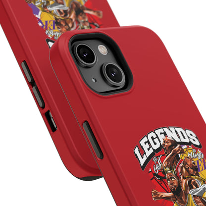 Legends Basketball Graphic Phone Case — Impact-Resistant iPhone Cover