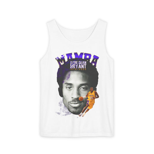 Kobe Bryant Tribute Tank Top, Unisex Basketball Apparel, Gift for Sports Fans, Summer Casual Wear, Mamba Mentality Fashion