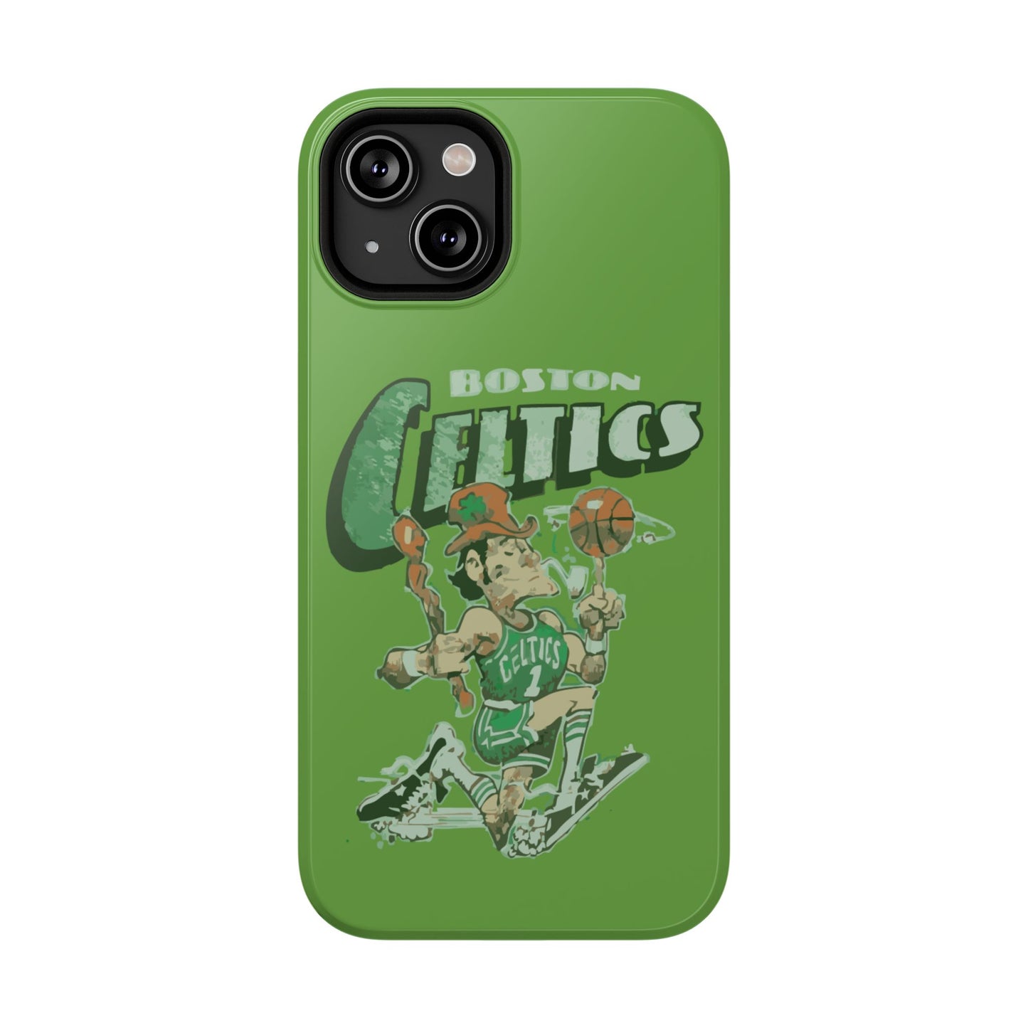 Boston Celtics Impact-Resistant Phone Case, Basketball Phone Cover, Sports Fan Gift, Sturdy Phone Case, NBA Merchandise, Team Spirit Decor