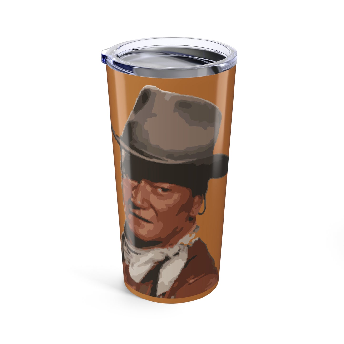 20oz Cowboy Quote Tumbler – "Life is Tough" Insulated Travel Mug
