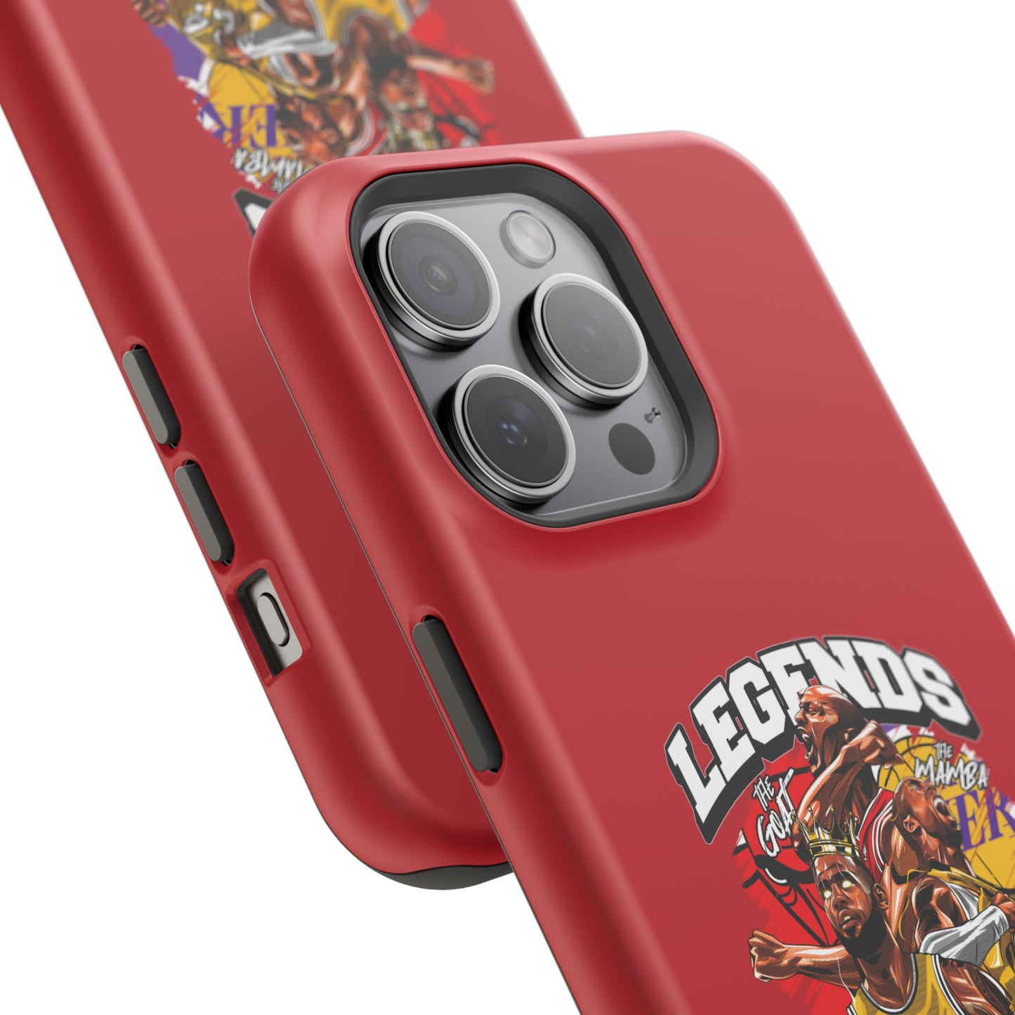 Legends Basketball Graphic Phone Case — Impact-Resistant iPhone Cover