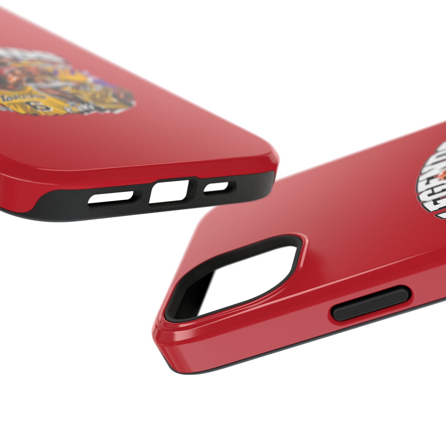 Legends Basketball Graphic Phone Case — Impact-Resistant iPhone Cover