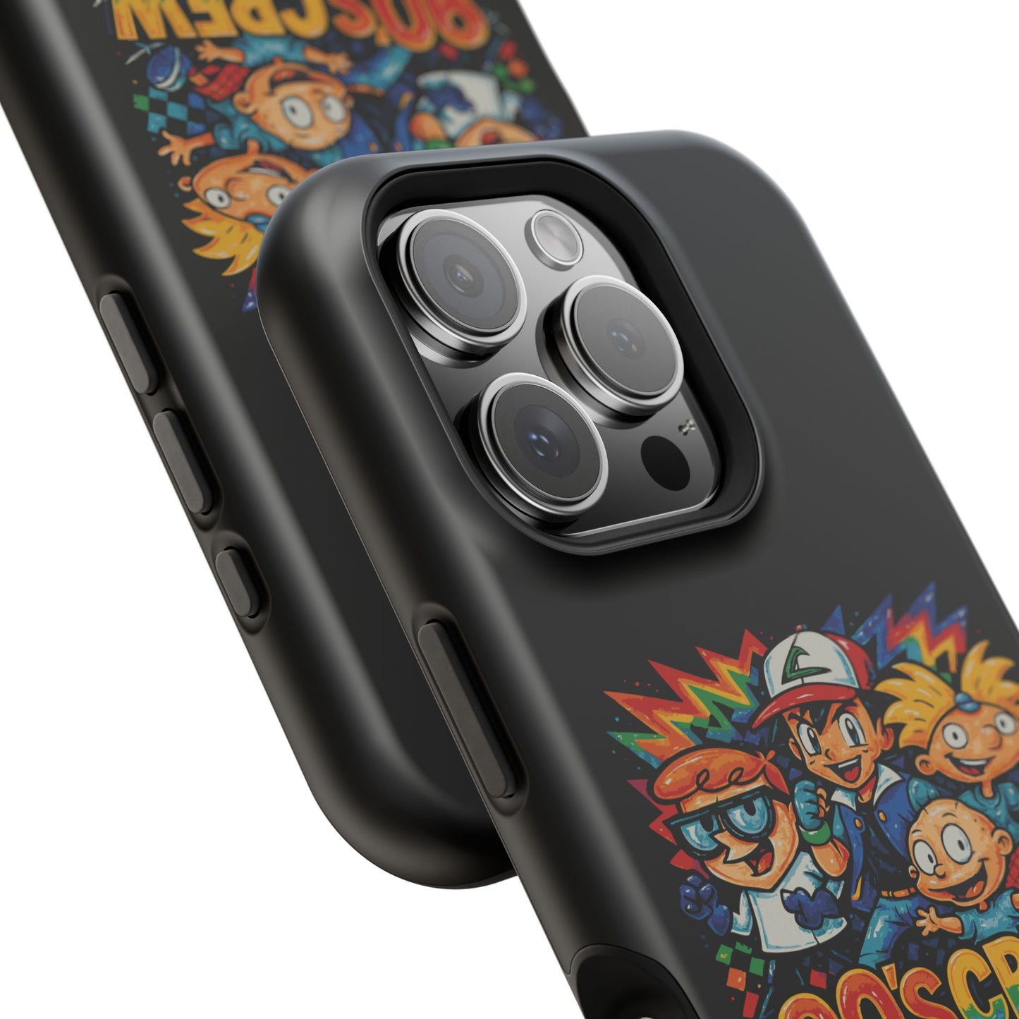 90s Crew Impact-Resistant Phone Case — Retro Cartoon Gamer Design