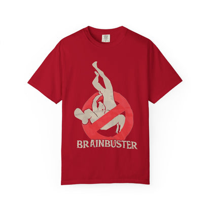 Unisex Fun Graphic T-Shirt, Graphic Tee, Casual Wear, Gift for Wrestling Fans, Brainbuster Design, Humor Apparel, Everyday Style