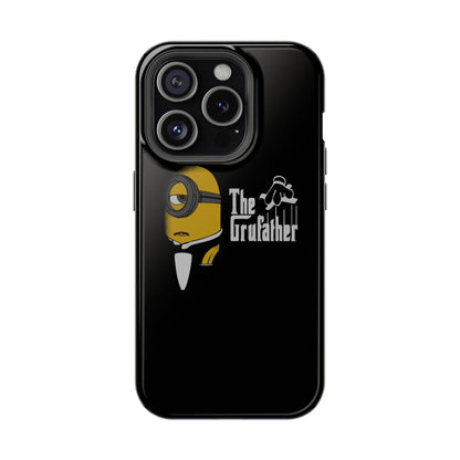 Magnetic Tough Cases: The Gruffather Phone Cover, Gift for Minions Fans, Unique Cell Phone Case, Durable Protective Case, Fun Cartoon Design
