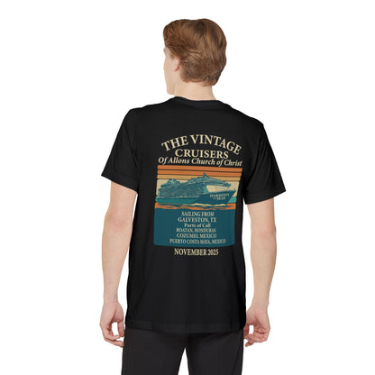 Retro Allons Church of Christ Pocket T-shirt