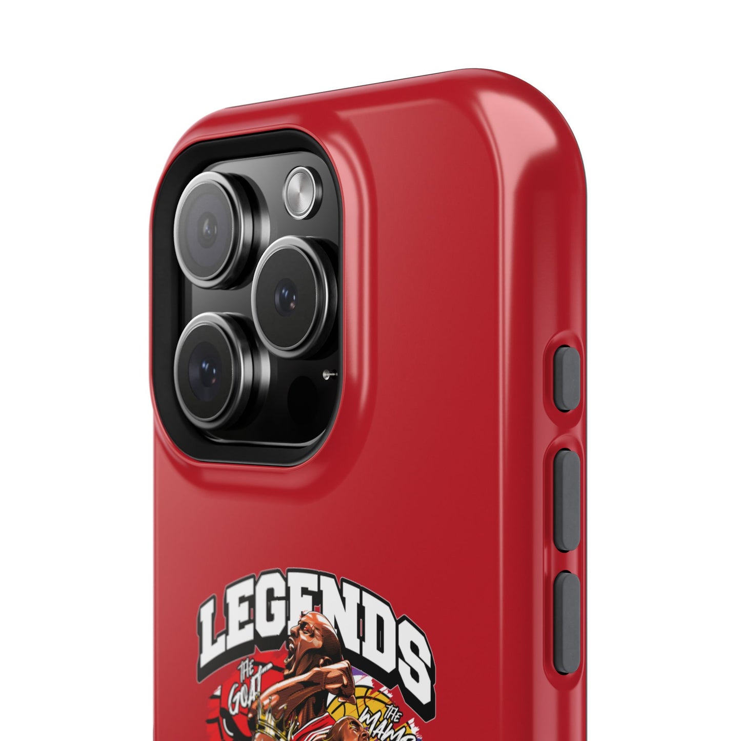 Legends Basketball Graphic Phone Case — Impact-Resistant iPhone Cover