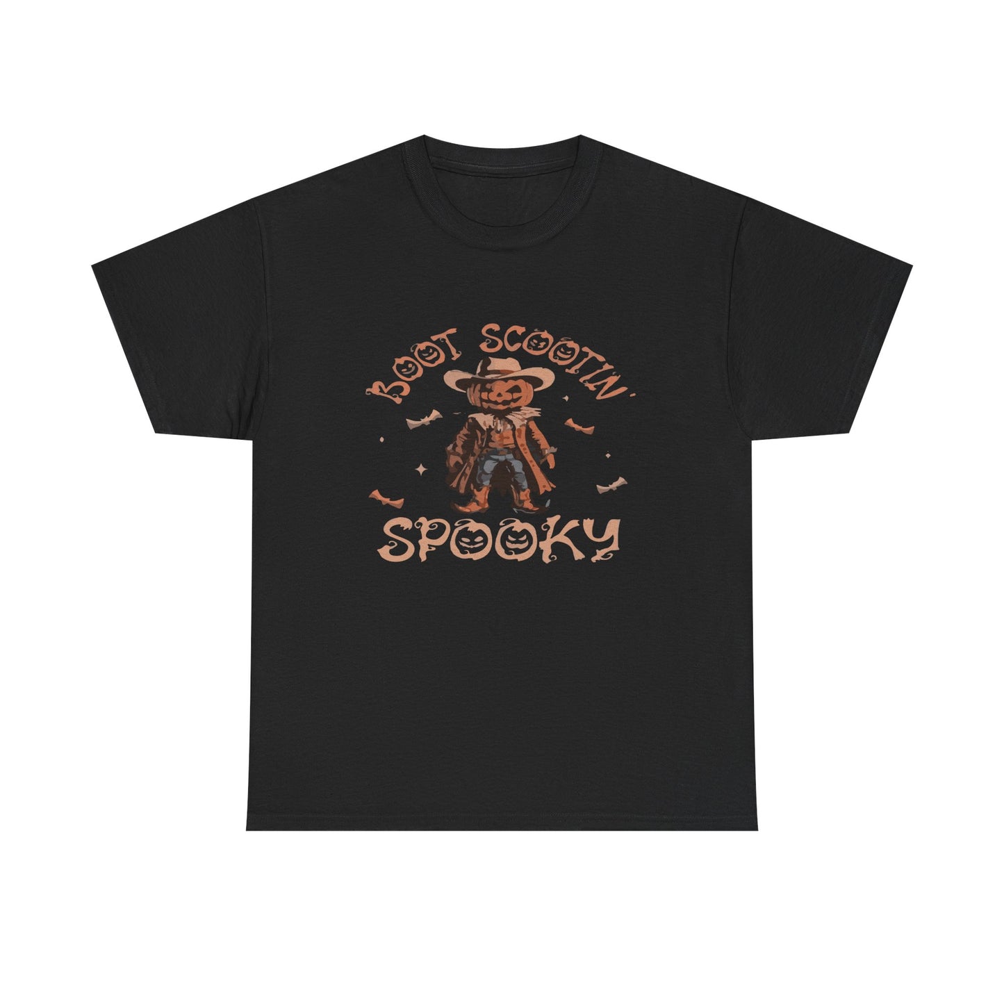 Spooky Cowboy Tee, Unisex Heavy Cotton T-Shirt, Halloween Costume, Fall Fashion, Fun Casual Wear, Gift for Friends, Boot Scootin' [...]