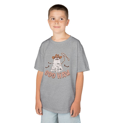 Boo Haunt Kids Tee, Halloween Shirt, Ghost Costume T-Shirt, Fun Kids Apparel, Spooky Party Outfit