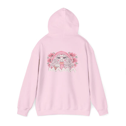 Cozy Cat-Themed Sweatshirt for Pet Lovers, Cute Hooded Sweater, Gift for Cat Owners, Fall Fashion, Comfortable Lounge Wear