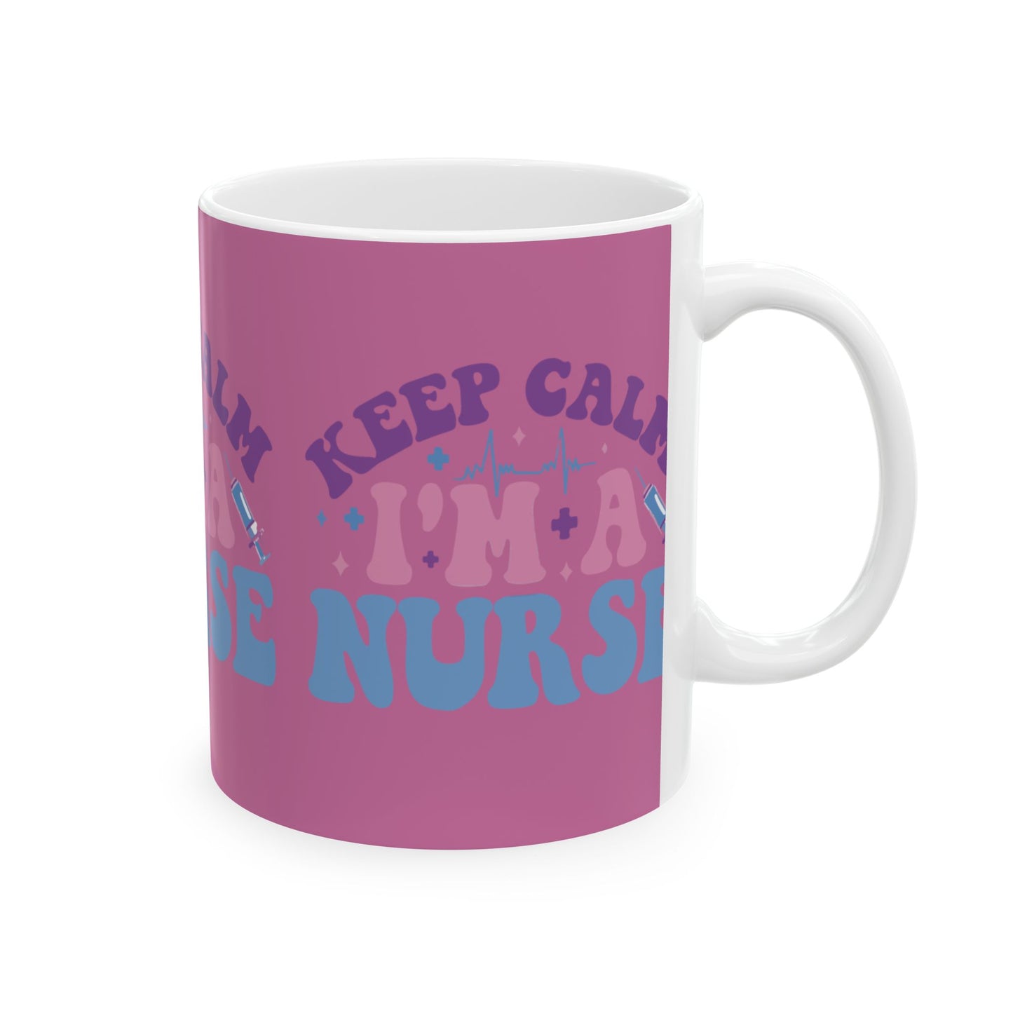 Nurse Humor Ceramic Mug - "Keep Calm I'm a Nurse" - Perfect Gift for Nurses, Healthcare Workers, Coffee Lovers, Nursing Graduates, [...]