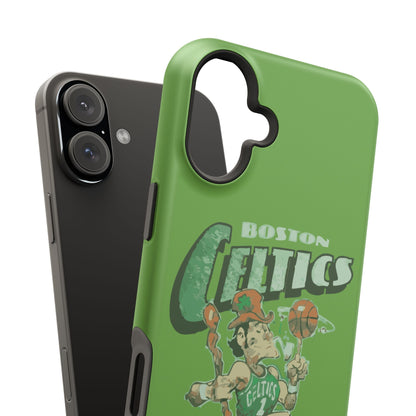 Boston Celtics Impact-Resistant Phone Case, Basketball Phone Cover, Sports Fan Gift, Sturdy Phone Case, NBA Merchandise, Team Spirit Decor