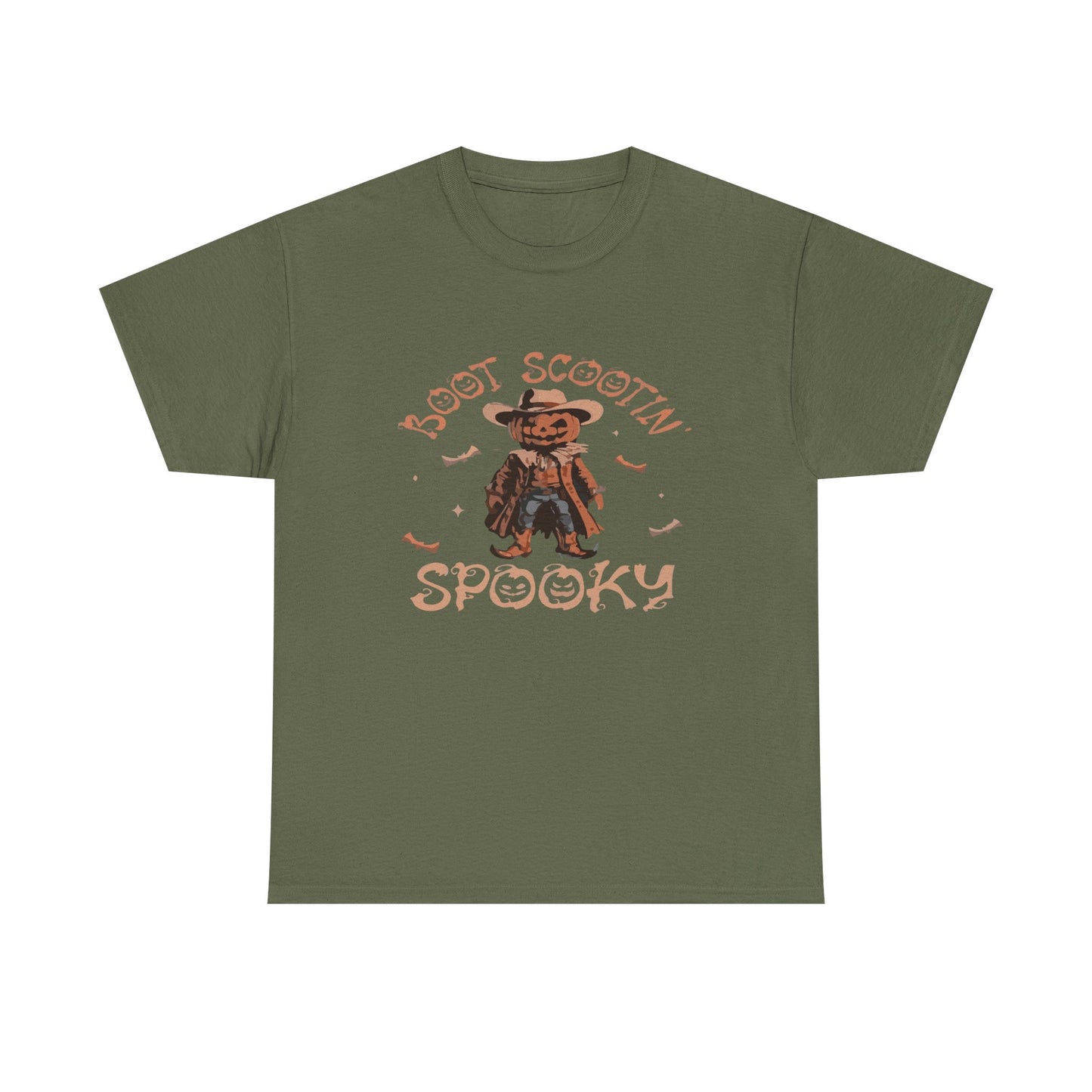 Spooky Cowboy Tee, Unisex Heavy Cotton T-Shirt, Halloween Costume, Fall Fashion, Fun Casual Wear, Gift for Friends, Boot Scootin' [...]