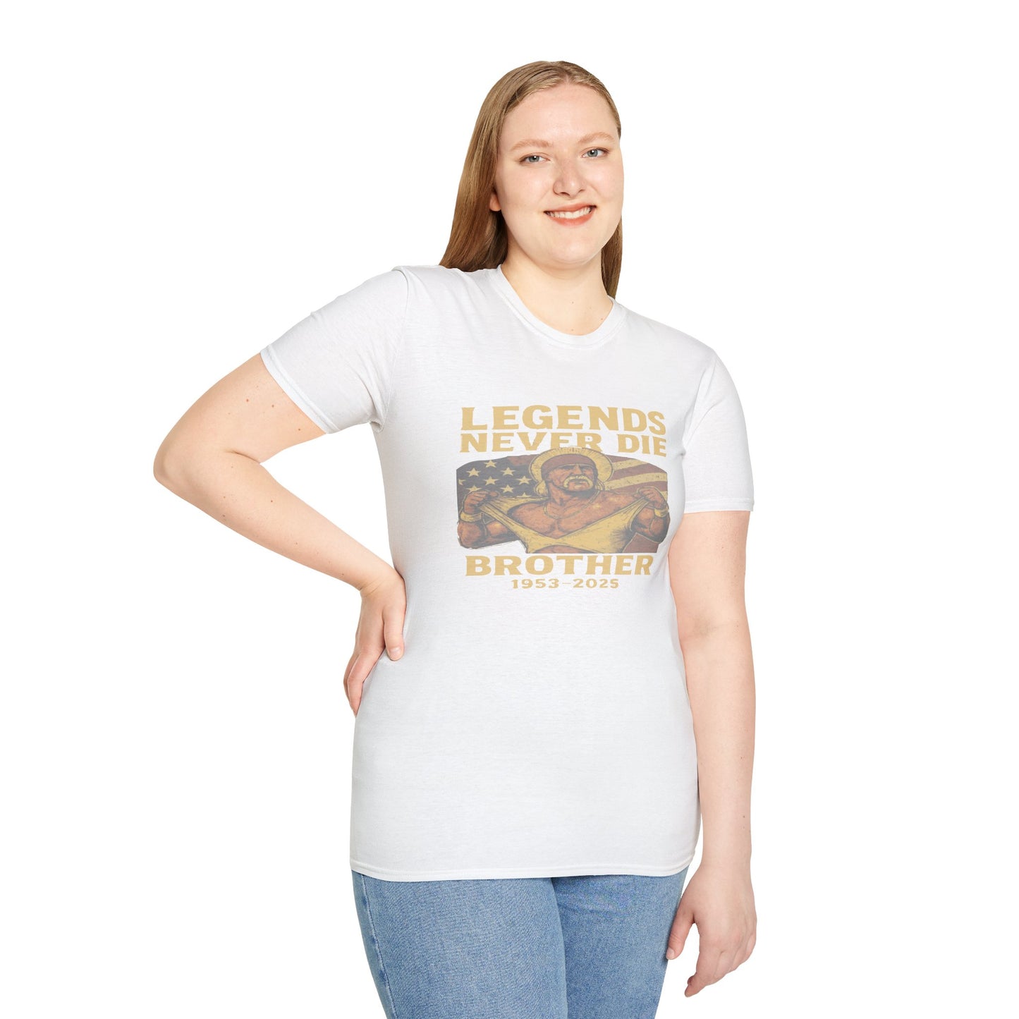 Legends Never Die Brother Memorial T-Shirt – Vintage Tribute Tee (1952–2023)