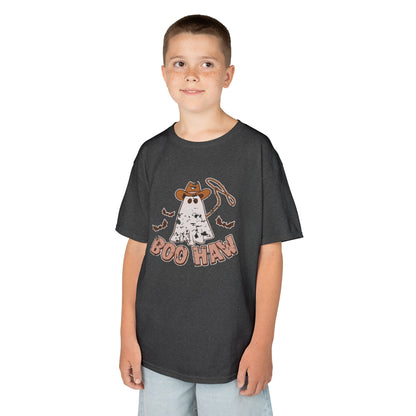 Boo Haunt Kids Tee, Halloween Shirt, Ghost Costume T-Shirt, Fun Kids Apparel, Spooky Party Outfit