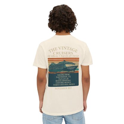 Vintage Allons church of Christ Cruise Pocket T-Shirt