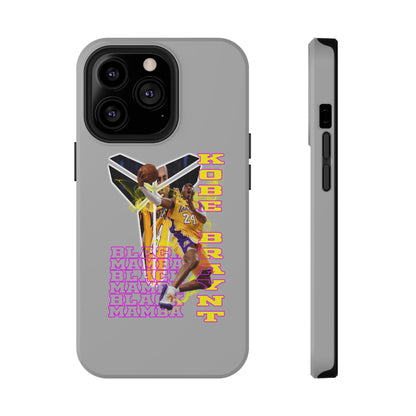 Impact-Resistant Phone Case — Bold Retro Basketball Graphic